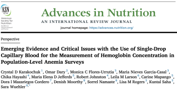 New publication on hemoglobin measurement!